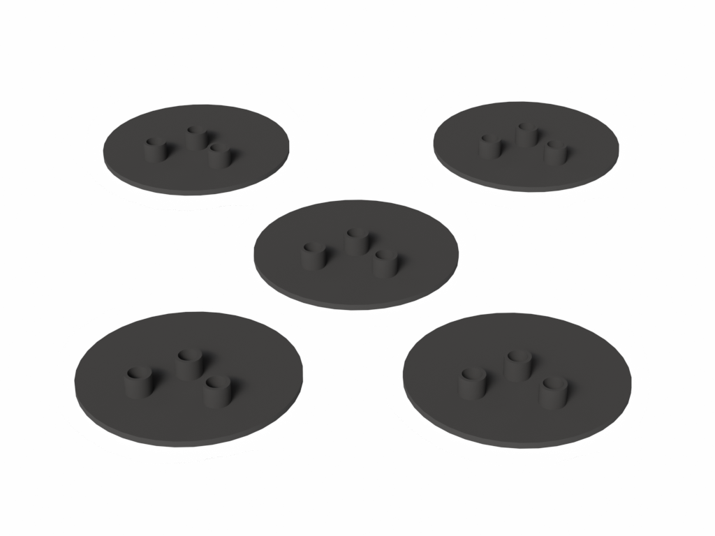 Fötter till Domtält - 5 Pack