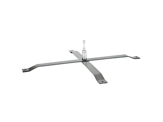 Kryssfot med/utan spindel