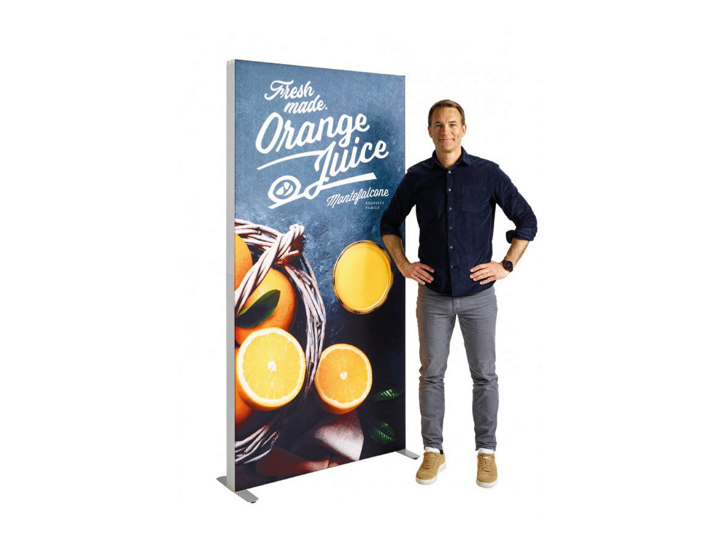 Ljusram KAMPANJ 100x200 cm dubbelsidig